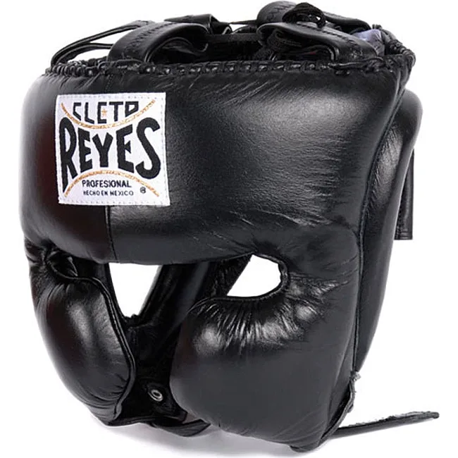Шлем для бокса CLETO REYES Cheek Protection Black