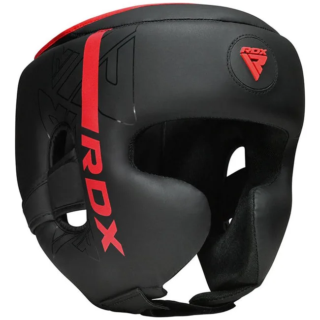 Шлем для бокса RDX F6 Kara Matte Red