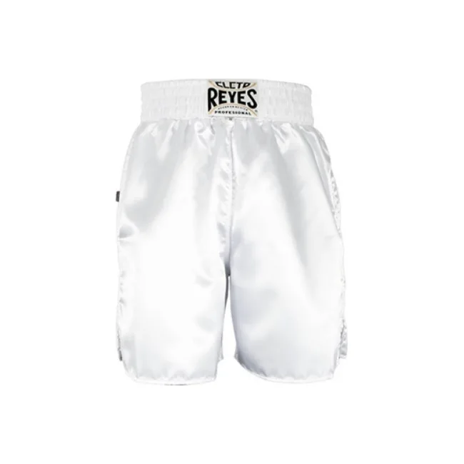 Шорты для бокса Cleto Reyes Boxing Trunks White