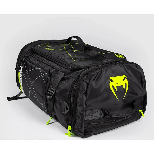 Сумка-рюкзак VENUM Training Camp 4.0 Black Neon Green