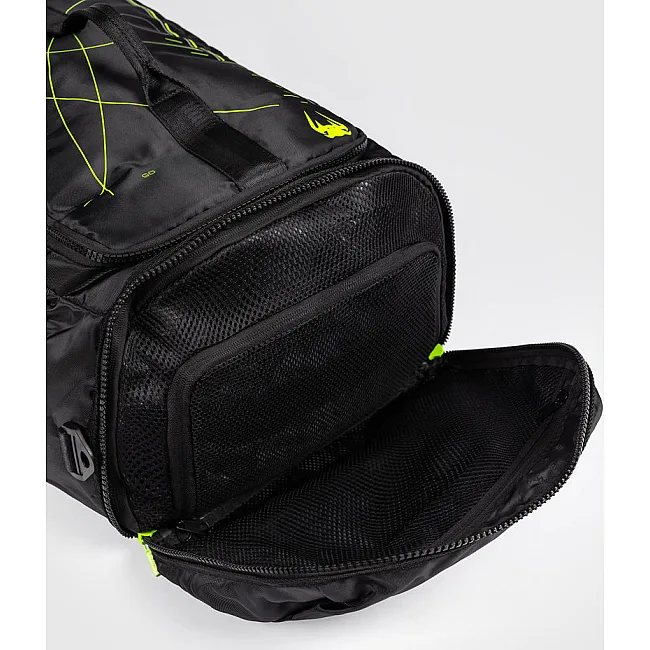 Сумка-рюкзак VENUM Training Camp 4.0 Black Neon Green