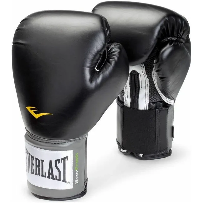 Рукавички для боксу EVERLAST PU Pro Style Anti-MB Black