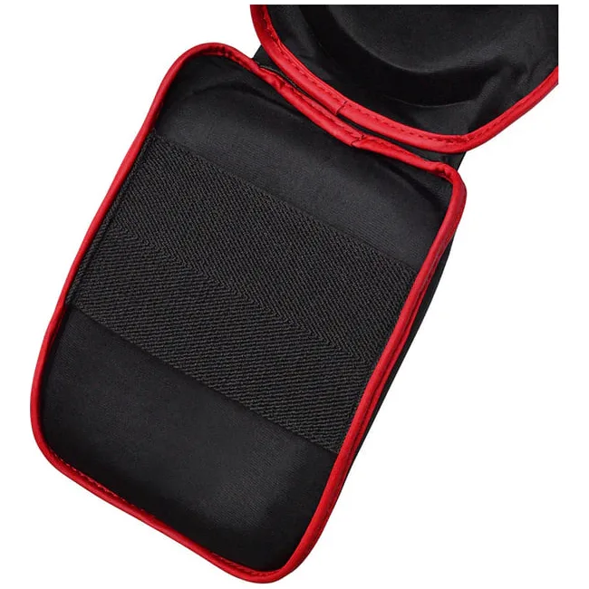 Защитные щитки для ног RDX F6 Kara MMA Shin Instep Guards Matte Red