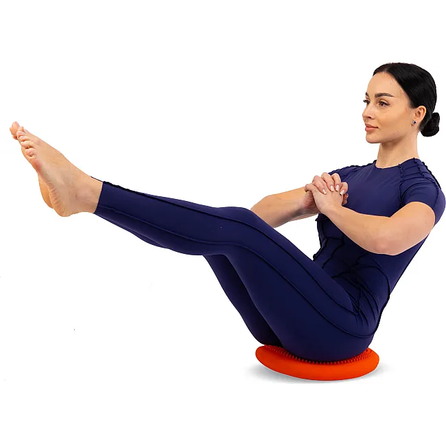 Массажная балансировочная подушка диск балансировочный BALANCE CUSHION ZELART FI-7678 диаметр-33см (Разные цвета)