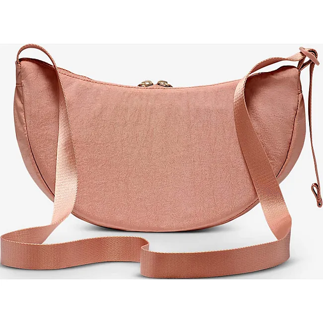 Сумка NIKE NK AURA CRESCENT CROSSBODY 4L персиковая (для женщин) 30 х 18 х 10 см