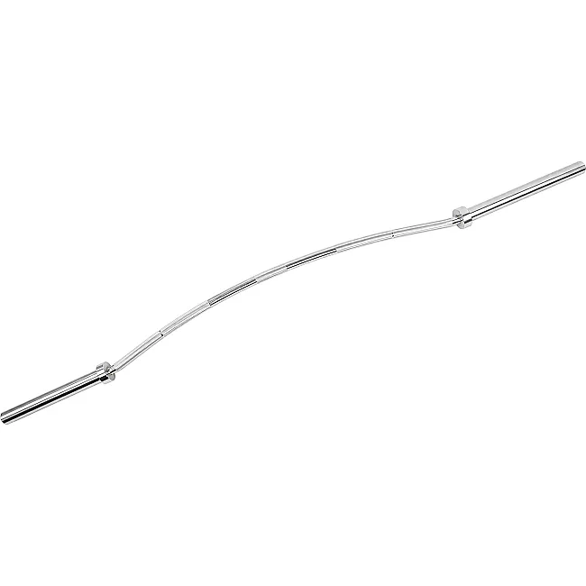 Гриф для штанги хромированный Олимпийский изогнутый ZELART TA-9698 (Хром)