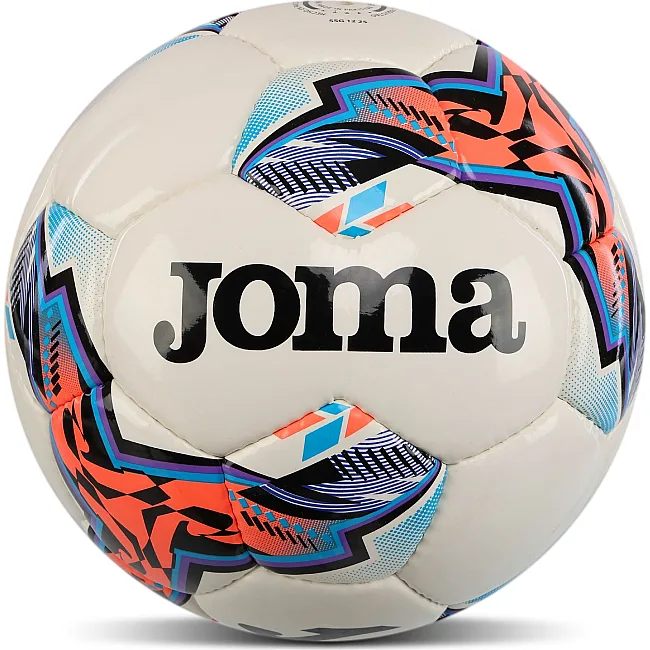 Футбольний м'яч JOMA DALI IV 401954-219-T4 (Білий-помаранчевий)