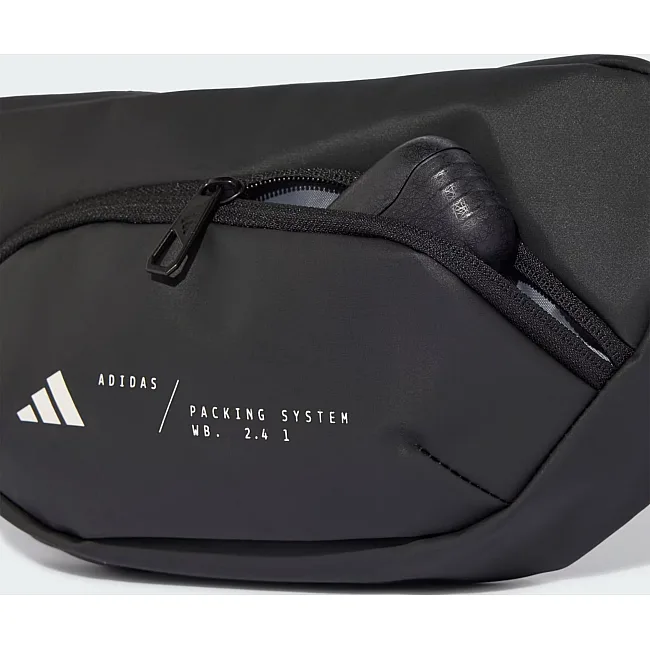 Сумка на пояс ADIDAS HYBRID WAISTBAG 2,7L черный 15 x 28 см