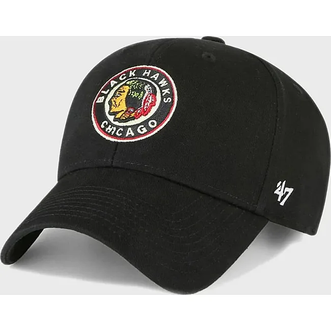 Кепка (MVP) 47 Brand LEGEND CHICAGO BLACKHAWKS черный One Size