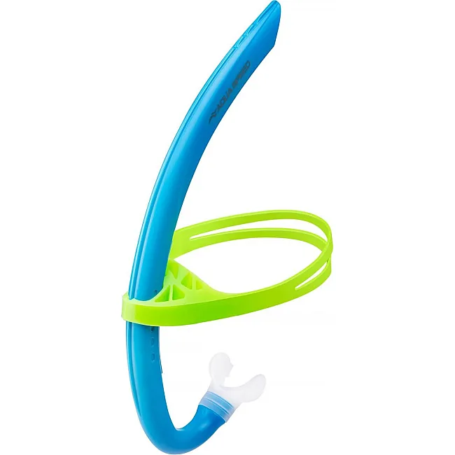 Дыхательная трубка для снорклинга Aqua Speed Juno Junior 62926 синий, зеленый (для детей) One Size
