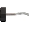 Штанга неразборная с фиксированным весом изогнутая PEV HAMMER STRENGHT TA-9978-25 (Черный)
