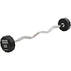 Штанга неразборная с фиксированным весом изогнутая PEV HAMMER STRENGHT TA-9978-25 (Черный)