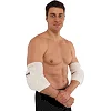 Налокотники спортивные с фиксирующим ремнем и амортизирующей вставкой TWINS TW028 (Черный)