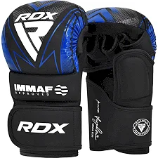 Перчатки для ММА (Греплинговые перчатки) RDX одобрено IMMAF XL Blue