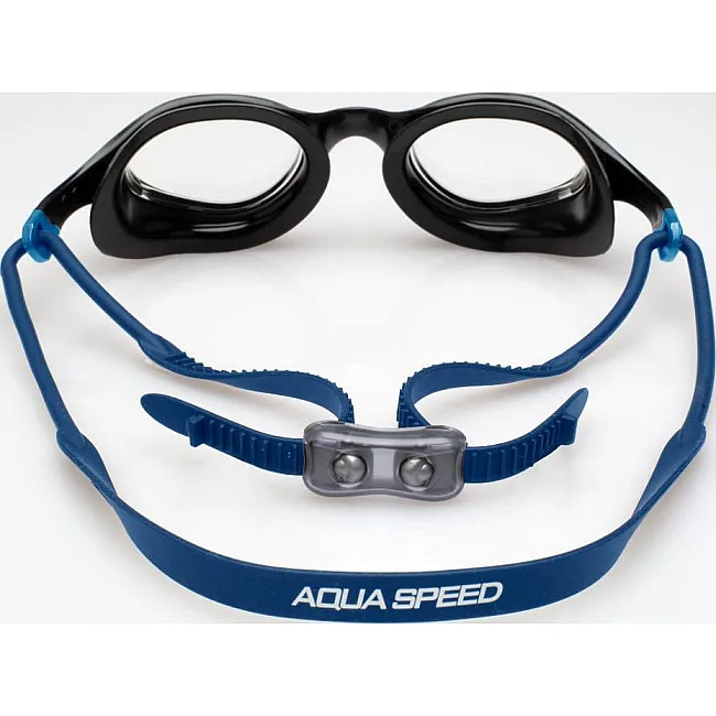Окуляри для плавання Aqua Speed VORTEX VISION+CASE 62301 чорний, синій One Size