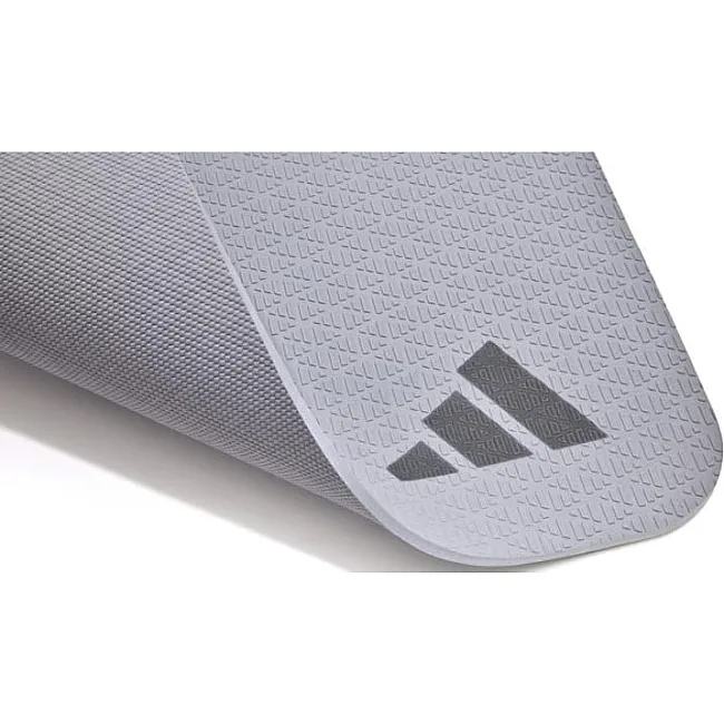 Коврик для йоги ADIDAS Yoga Mat серый 183 х 61 х 0,6 см