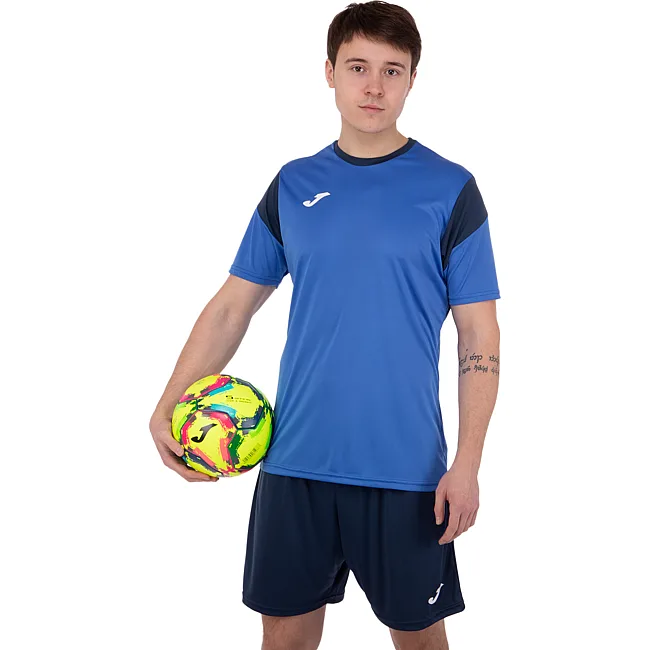 Футбольная форма
 комплект футболка и шорты JOMA

 PHOENIX 102741-703 4XS-XXL (Синий-темно-синий)