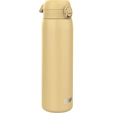 Бутылка для воды металлическая ION8 1200 мл. Stainless Steel, Desert