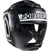 Боксерский шлем тренировочный PowerPlay 3048 Черно-белый