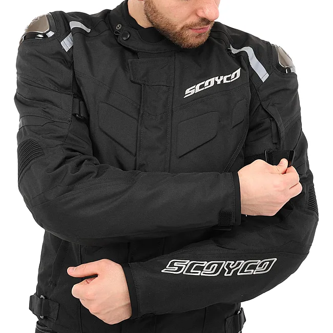 Мотокуртка SCOYCO JK221 (Черный)
