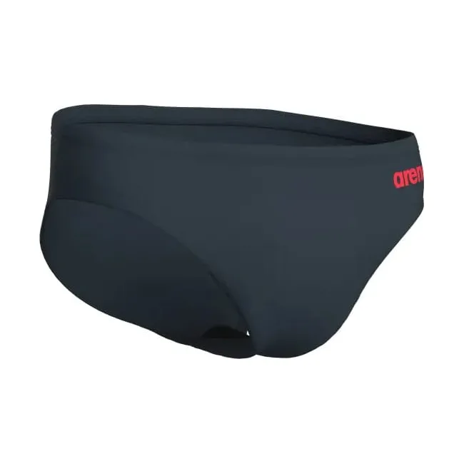 Плавки слепые для мужчин Arena TEAM SWIM BRIEFS SOLID темно-серый