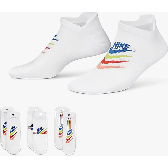 Шкарпетки Nike W NK EVERYDAY PLUS LTWT NS 3PR жіночі