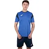 Футбольна форма комплект футболка та шорти JOMA PHOENIX 102741-703 4XS-XXL (Синій-темно-синій)