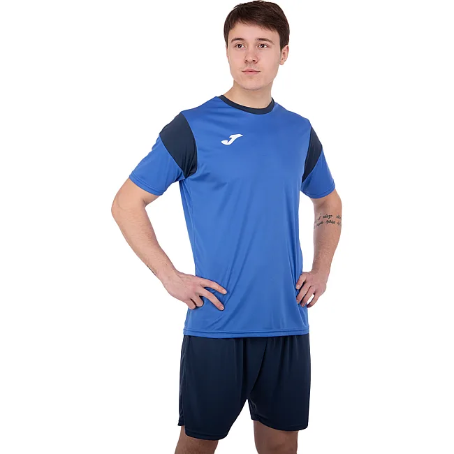 Футбольная форма
 комплект футболка и шорты JOMA

 PHOENIX 102741-703 4XS-XXL (Синий-темно-синий)
