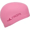 Шапочка для бассейна текстильная с покрытием PU YINGFA C0077 (Оранжевый)