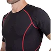 Костюм компрессионный мужской футболка с коротким рукавом и шорты LIDONG LD-1102-LD-150 см
 см
1 (Черный-серый)