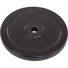 Блины диски обрезиненные SHUANG CAI SPORTS TA-1445-10S 30мм 10кг