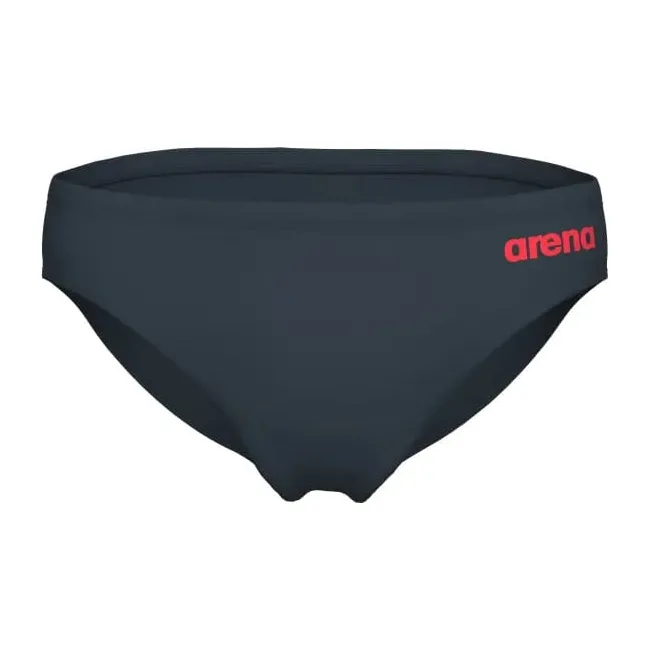 Плавки слепые для мужчин Arena TEAM SWIM BRIEFS SOLID темно-серый