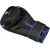 Детские боксерские перчатки RDX 4B Robo Kids Blue/Black 6 унций (капа в комплекте)