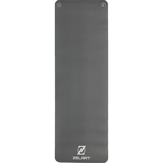 Коврик для фитнеса и спорта с люверсами для хранения ZELART
 FI-2264 183x65x0,6см