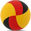 Волейбольный мяч
 FOX GERMANY FEL-8500 №5 PU (Черный-красный-желтый)