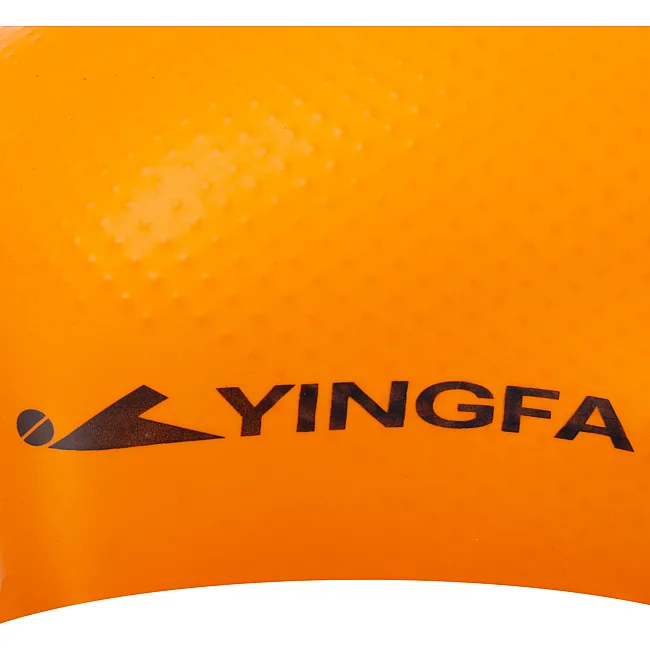 Шапочка для бассейна силиконовая YINGFA C0068 (Черный)