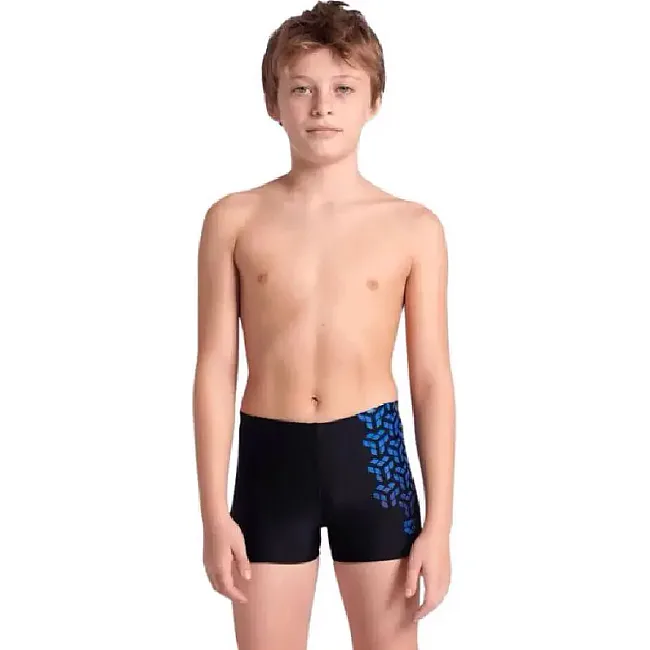 Плавки детские Arena KIKKO V SWIM SHORT GRAPHIC черный, синий