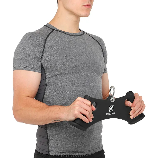 Рукоять для тяги c узким хватом
 Triceps Grip нескользящее покрытие ZELART
 TA-9630 43х6х14,5см