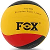 Волейбольный мяч
 FOX GERMANY FEL-8500 №5 PU (Черный-красный-желтый)