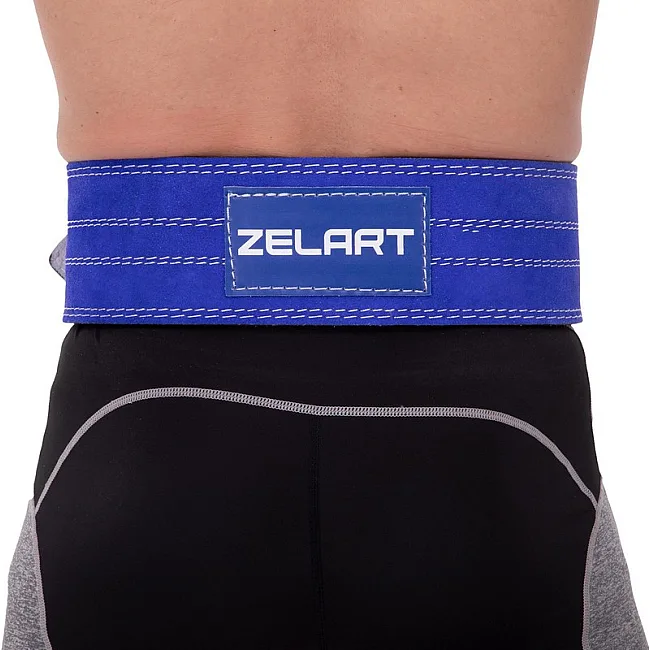 Пояс для пауэрлифтинга кожа
 ZELART
 SB-165155 спинка-10см