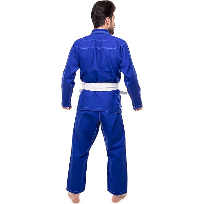 Распродажа! Кимоно для для бразильского джиу-джитсу BJJ синее куртка штаны и пояс CORE CO-3139-A 140-180см