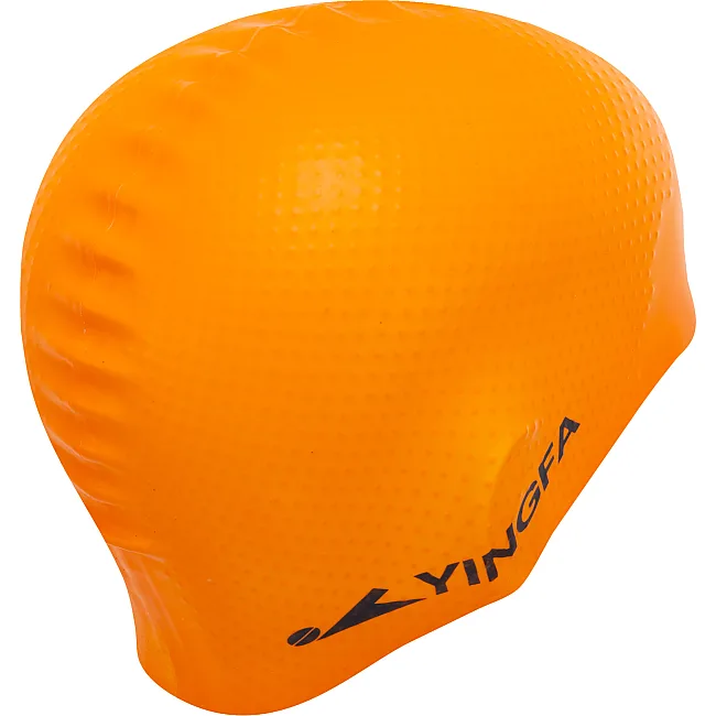 Шапочка для бассейна силиконовая YINGFA C0068 (Черный)
