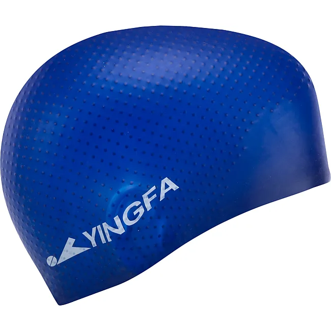 Шапочка для бассейна силиконовая YINGFA C0068 (Черный)