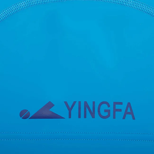 Шапочка для бассейна текстильная с покрытием PU YINGFA C0077 (Оранжевый)
