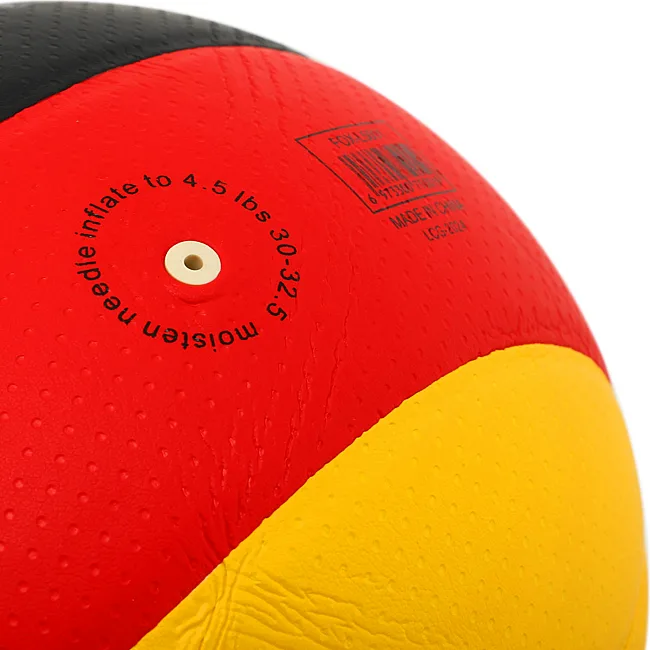 Волейбольный мяч
 FOX GERMANY FEL-8500 №5 PU (Черный-красный-желтый)