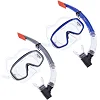 Набор для плавания маска с трубкой ZELART M138-SN50-4-PVC (Разные цвета)