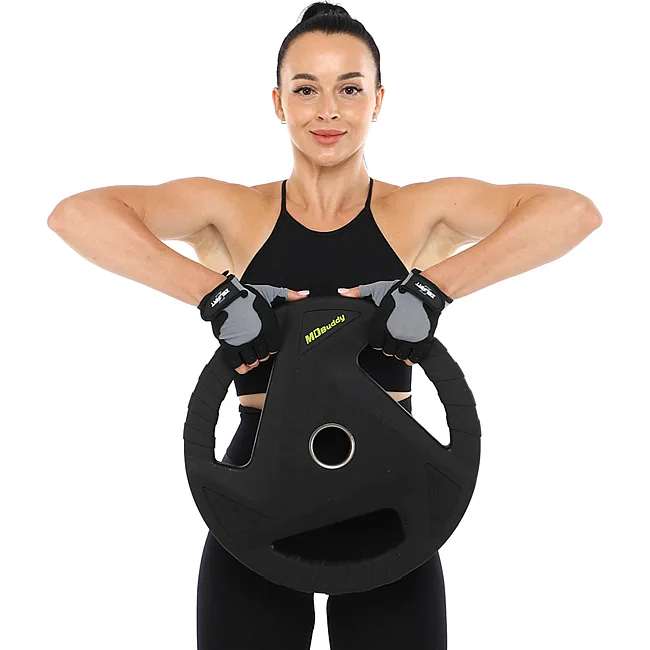 Блин для штанги обрезиненный
 MD Buddy TA-9649-25 51мм 25кг