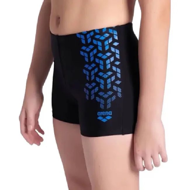 Плавки детские Arena KIKKO V SWIM SHORT GRAPHIC черный, синий