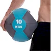 Медбол мяч медицинский двуручный с хватами ZELART
 FI-2619-10 10кг