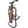 Лавка для жиму FITNESS WEIGHT BENCH Чорний/сірий/помаранчевий 145x136x96см